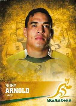 2016 Tap 'N' Play Rugby Trading Cards #2 Rory Arnold Front